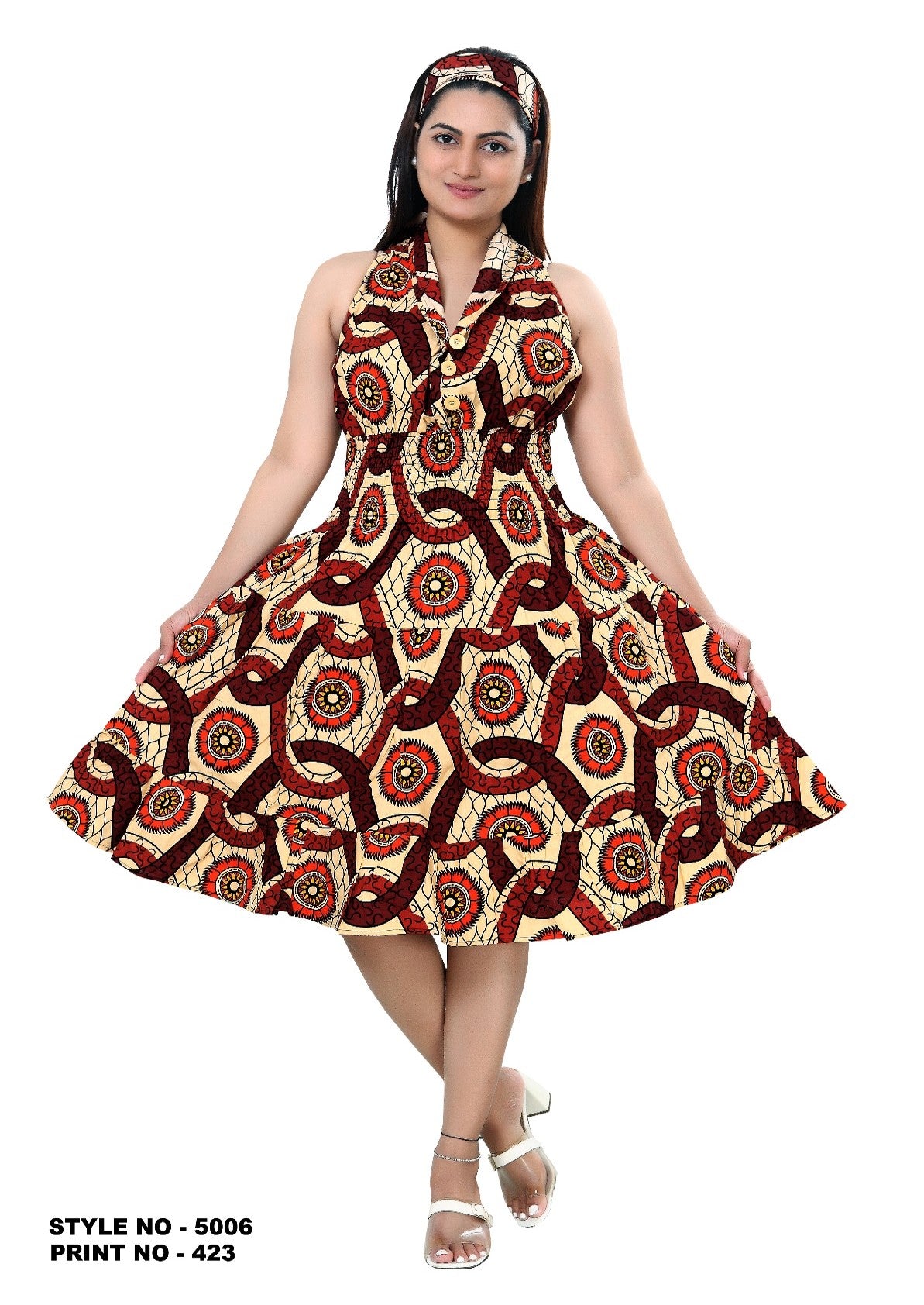 5006-Button Down Dress-$15 each - 3 pc pre pack