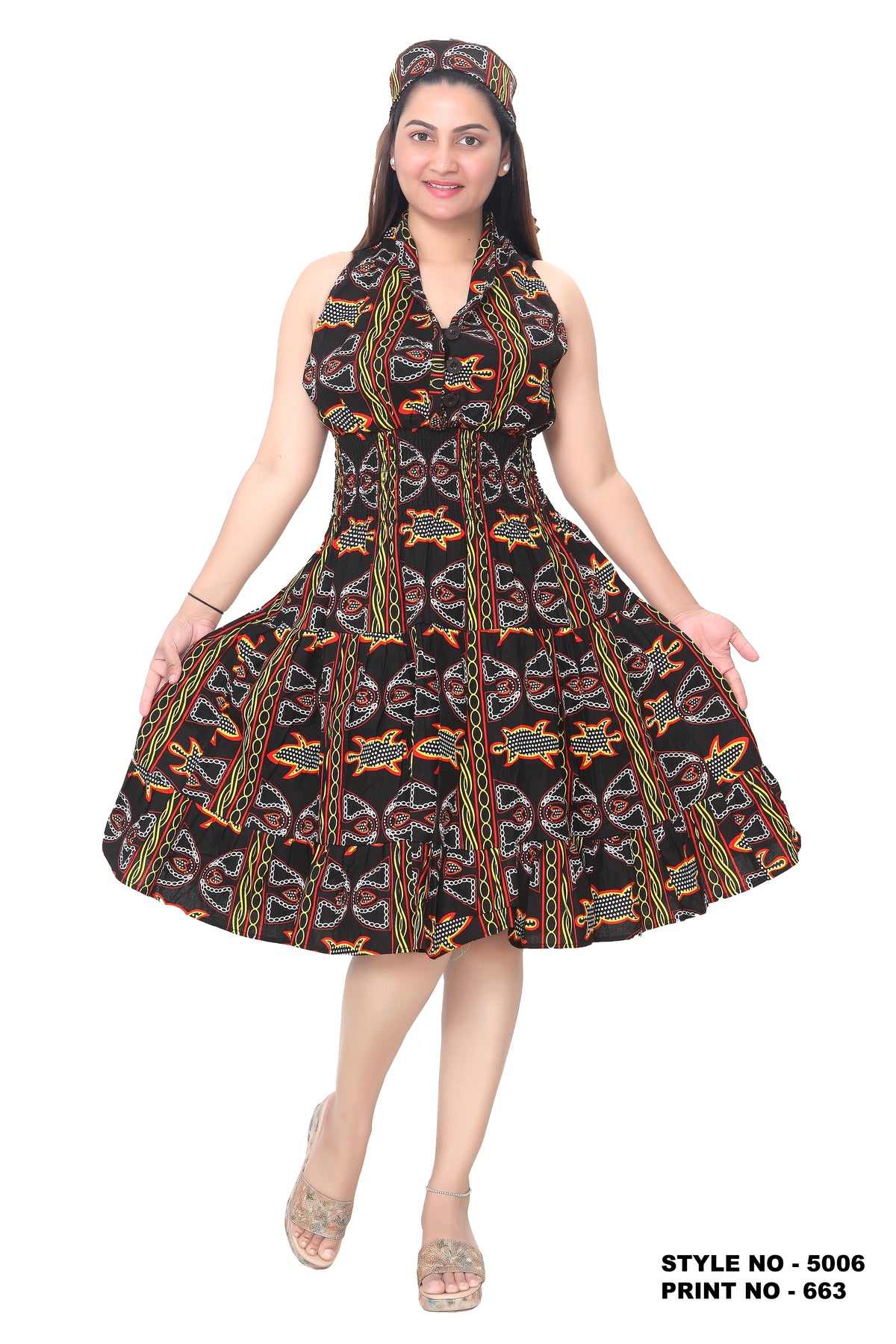 5006-Button Down Dress-$15 each - 3 pc pre pack