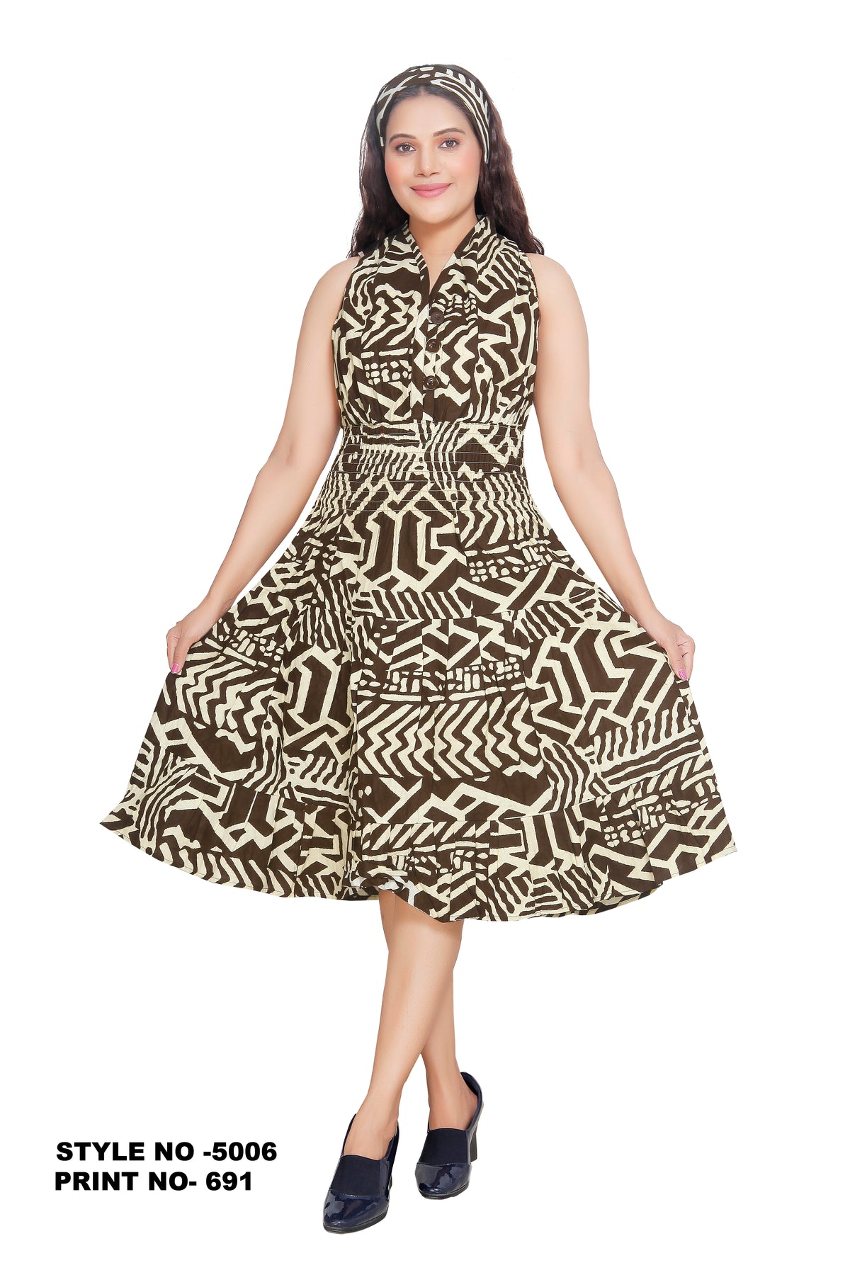 5006-Button Down Dress-$15 each - 3 pc pre pack