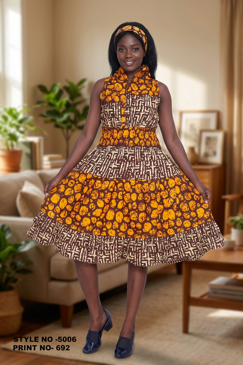 5006-Button Down Dress-$15 each - 3 pc pre pack