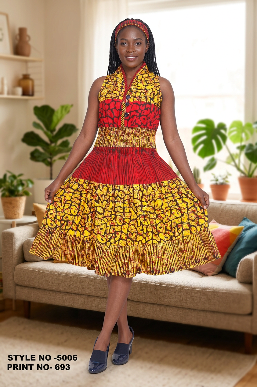 5006-Button Down Dress-$15 each - 3 pc pre pack