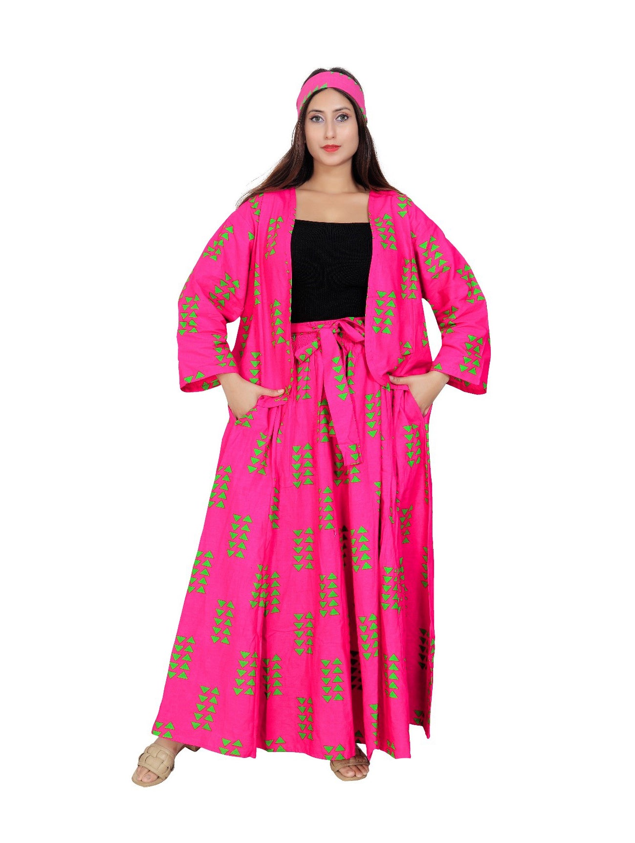 7744 - Stunning Afrocentric 2 Pc Skirt Set